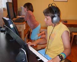 Recording music