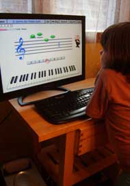 Music at the computer